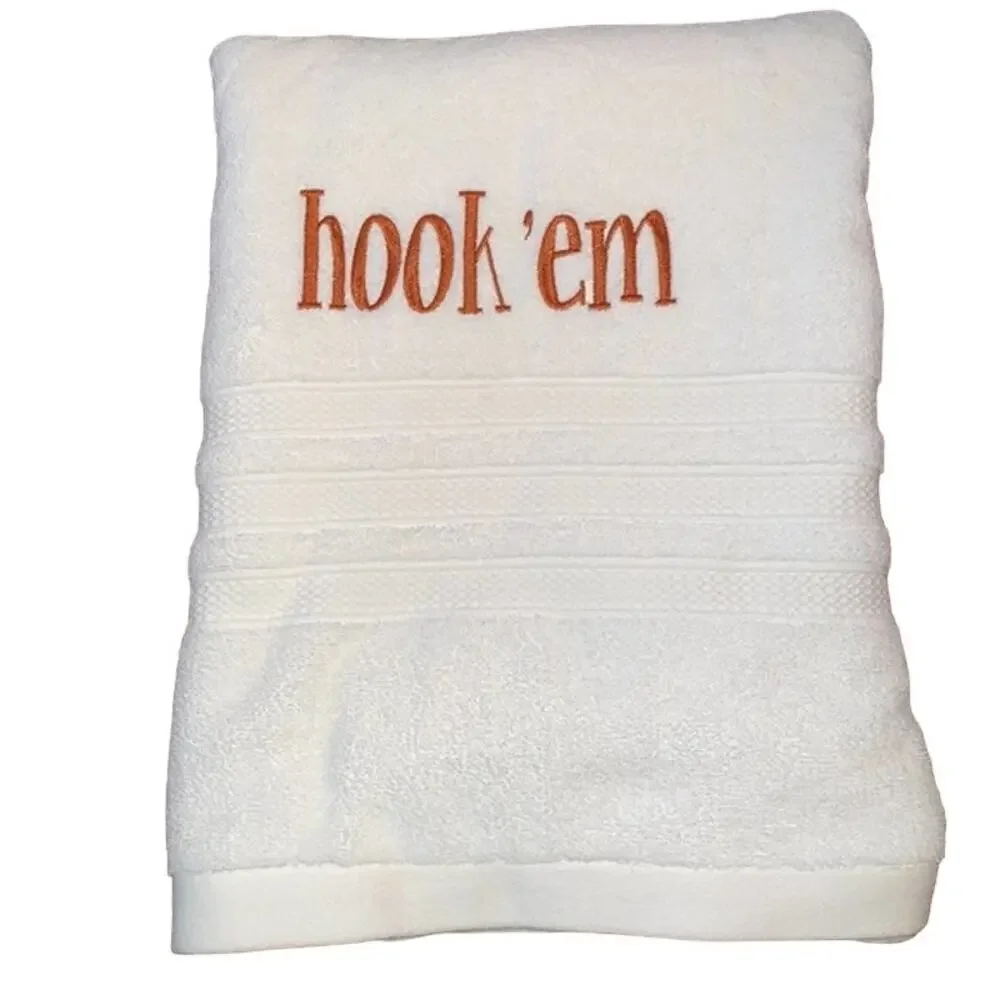 NWT White Charisma Embroidered University of Texas